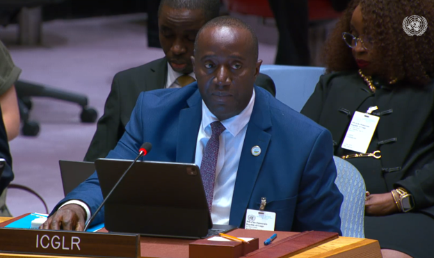 PRESS RELEASE: The ICGLR Executive Secretary Addresses United Nations Security Council High-Level Open Debate on Natural Resource Governance