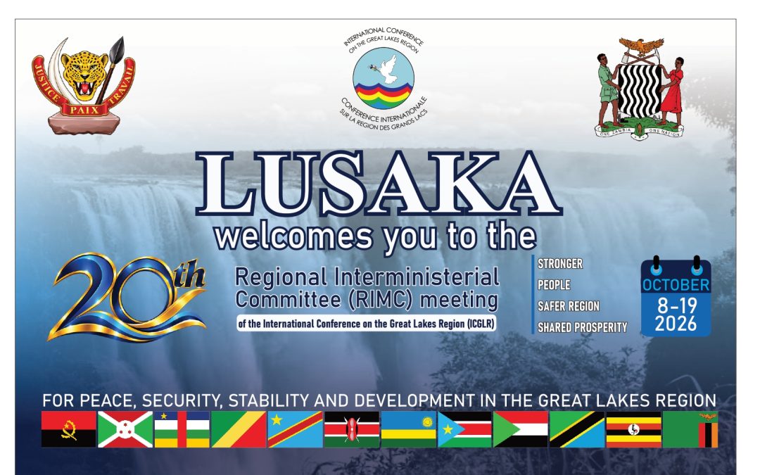 PRESS RELEASE: ICGLR Statutory Meetings Underway in Lusaka, Zambia, Ahead of the 20th Ordinary Meeting of the Regional Interministerial Committee